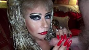 hot handjob in the evening with long red fingernails - full clip - (1280x720*wmv)
