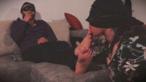 The submissive woman worships the producer's feet in order to get a role. male domination, foot slave, male feet, foot worship, girls lick feet, girls slave, Male domination, foot worship, foot slave, foot domination, bondage, slave girls,