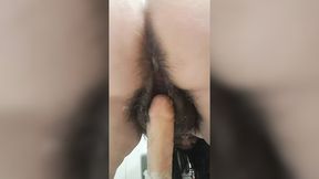 Milk-filled wife gets nasty &mdash;  milks a male organ for endless pleasure