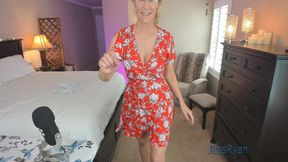 Burgundy Pantie Purchase for Justin