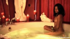 Sexual fancy woman's erotic scene