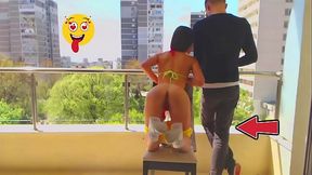 Look What Happened At The Balcony....