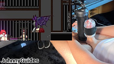synced game milks hard cock
