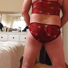 My wife  bought new cheeky lingerie