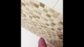 Cum in the shower