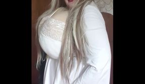 omg this sexy angel is giving you instructions with a stick