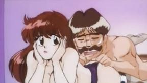 ”Hentai babe takes heavy shaft in her wet muff”