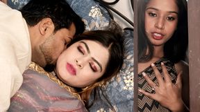 Indian Desi Deavar Bhabhi Hardcore sex In the Front of Wife