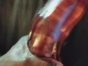 BBC Stroking With My Pussy Stroker