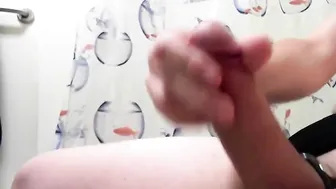 Amateur twink jerks off and shoots a hot cumshot on webcam