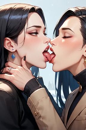 This Incredible Porno Features a Snowy Muscle Femboy Getting a Creampie From a Transvestite!