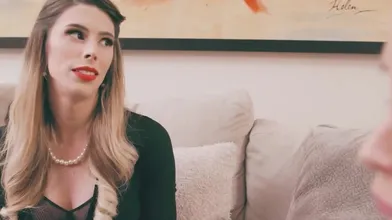 Big Tits Tgirl Casey Kisses Shows Milf Gf Her Cock And Fucks