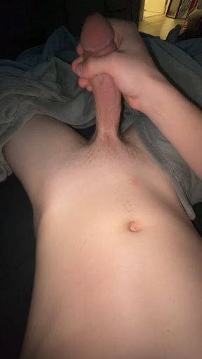 Big cock gets some attention from its owner