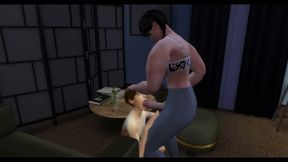 A broken shower causes a broken dude