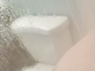Surprising her in the shower
