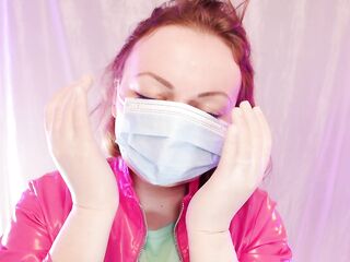 Surgical Gloves, Face Massage and Oil. ASMR episode