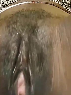 Young Ugandan Black Fingerings Herself