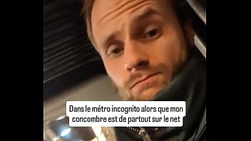 Moi dans le m&eacute_tro alors que tout internet as vu mon concombre dor&eacute_e... Et toi tu fais attentions aux personnes dans le ...