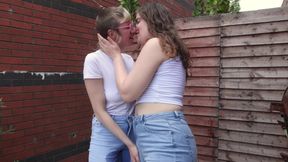 Lesbian Kissing & Jeans Wetting W Rosa & Carrie