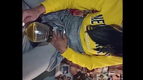 Copa de miados para sissy putita mexicana