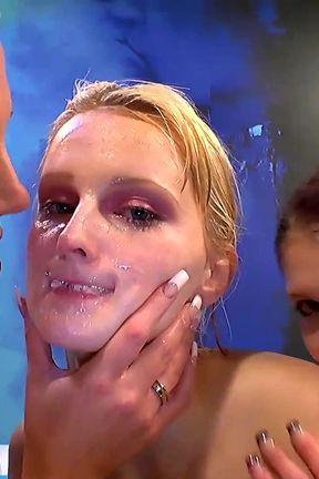 Sluts Drenched in Cum and Piss - Extreme Ggg Bukkake