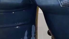 Hot Jeans In The Family Kitchen