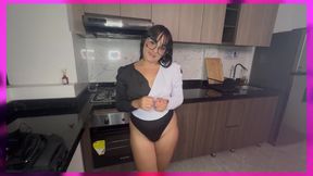 He Pretends to Be a Photographer to Fuck My Tight Pussy While We Were Home Alone