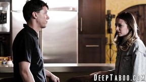 Kyler Quinn's skinny body gets a rough pounding in a wild threesome with Rion King & Brad Newman