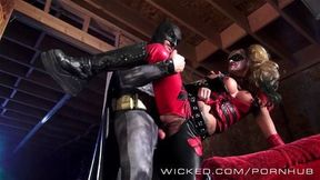 Wicked Batman fucks Kleio Valentien as Harley Quinn