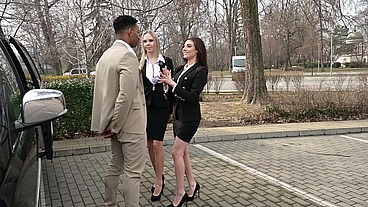 Bi-Babes Florane Russell And Emily Pink Suck Off Their BBC Chauffeur - Chapter 1 - GP2997