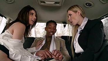 Bi-Babes Florane Russell And Emily Pink Suck Off Their BBC Chauffeur - Chapter 1 - GP2997
