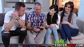 Foster Parents Join Stepchildren for Wild Sex