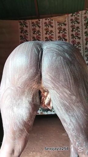 Sweet sensual masturbation and cumshot