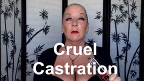 Cruel Castration Goddess Natasha XHD (MP4)