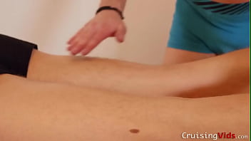 European masseur riding cock