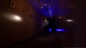 Policewoman Akiho Yoshizawa makes a footjob for a burglar 2