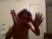 Transgirl Cumming, Cumeat, and Spanking & Spreading My Tiny Tight Asshole
