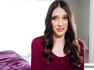 Large titties lesbo Aria Sloane gets lascivious seeing Hime Marie Dancing out of pants. Hime drags her to couch, removes her pants then eats her out.