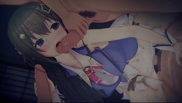 [Vtuber] - Tokino Sora &quot_BROADCAST INTERRUPTED&quot_ (Bound Daisenpai &amp_ POV Sandwich DP) (4K/60FPS) | (清楚な大先輩のわからせ)