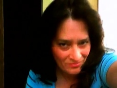 Hairy mature balcony