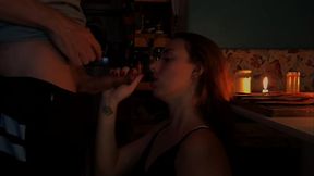 Real couple has passionate sex and ends with deep cumshot