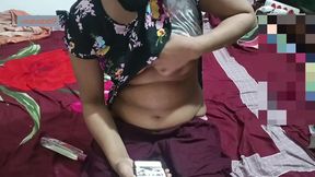 I saw my Bangladeshi muslim vabi masturbating with bottle then fucked her clear audio