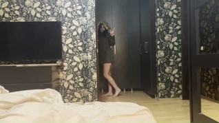 Preview-I received a jacket from my impotent husband and decided to try it on with his friend 172