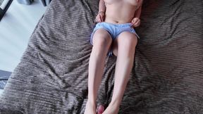 Stepsister's Biology Homework Ended with Passionate Sex