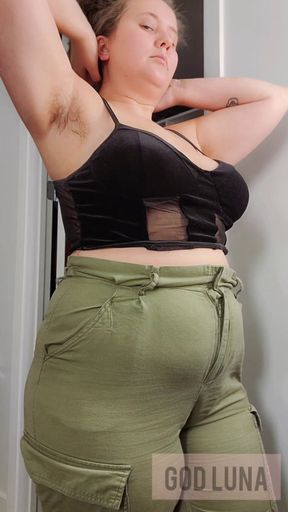 Mesmerized by My Hairy Armpits