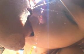 Sexy Miku Tanaka - Wild Beach Bang as Asian Doll Takes It Hard
