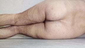 Morning enjoying handjob my big dick big ass