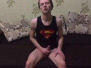 Super Hot Jerking OFF From Super Horny boy / BIG DICK / BOY ORGASM / WANKING /