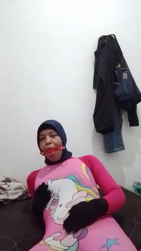Captivating moment from &quot;Orgasm in Pink Swimsuit&quot;