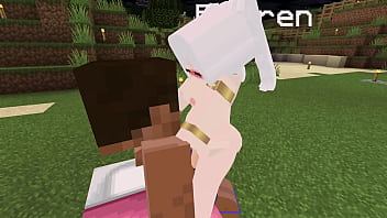 Minecraft Jenny Mod Fapcraft Frieren is wearing a sexy outfit and wants to have sex